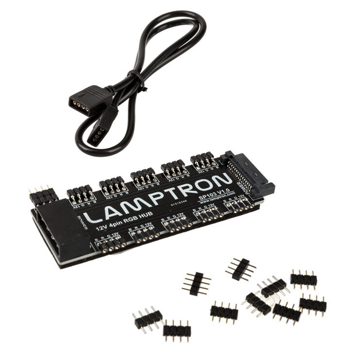 Lamptron SP103 10x RGB-Hub für Aura, Fusion und Mystic image number 4