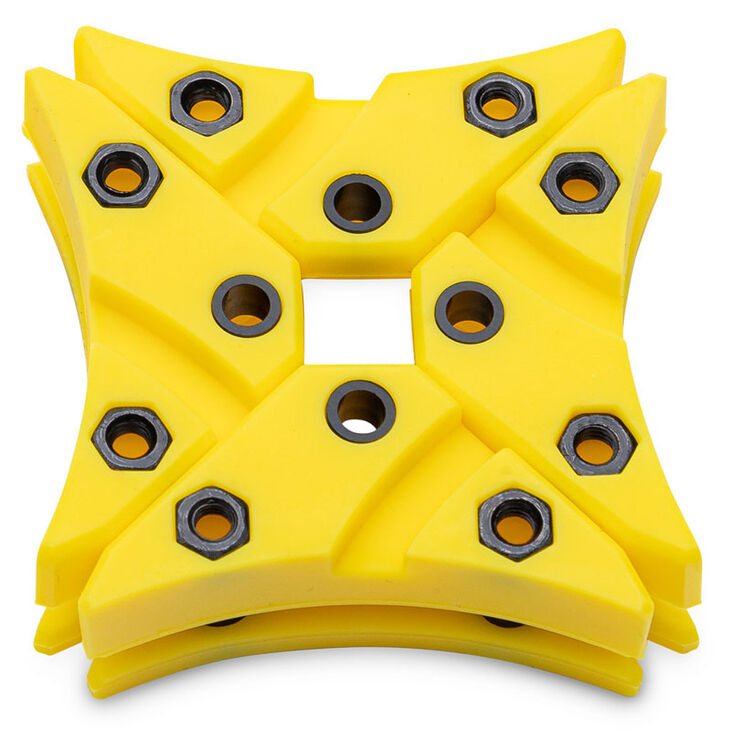 EK Water Blocks EK-Vardar X3M Damper - 4-Pack, yellow image number 1