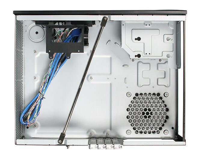 SilverStone SST-ML03B Milo HTPC Geh&auml;use - schwarz image number 2