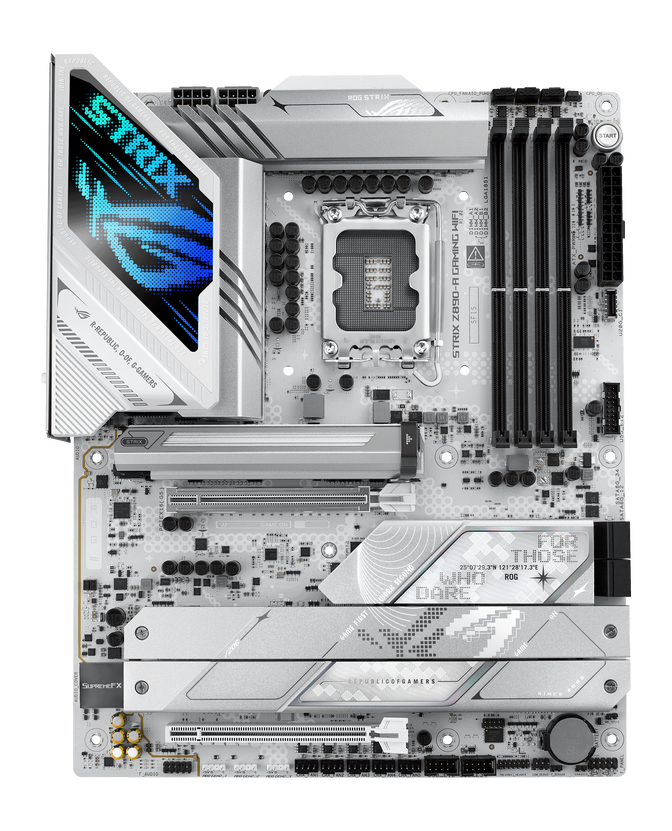ASUS ROG Strix Z890-A Gaming WiFi Mainboard, Sockel LGA 1851, Intel Z890, ATX, DDR5 image number 1