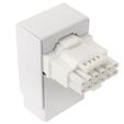 Kolink Core Pro 12V-2x6 90 Grad Adapter - Typ 1, wei&szlig; image number null