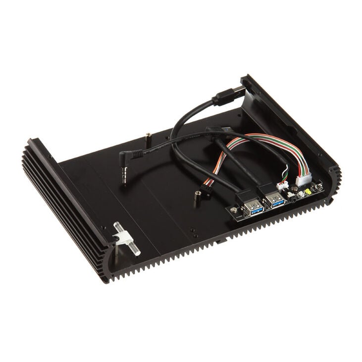 Akasa Tesla H UCFF-Gehäuse (Intel NUC), OEM - schwarz image number 4