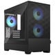Fractal Design Pop Mini Air RGB Clear Tint Micro-ATX-Gehäuse, Tempered Glass - schwarz