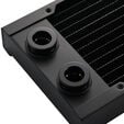 PHANTEKS Glacier EZ-Fit 360RAD-30 Radiator, Kupfer  - 360 mm, schwarz image number null