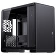 Jonsbo U4 Mini Micro-ATX-Geh&auml;use, Tempered Glass - schwarz image number null