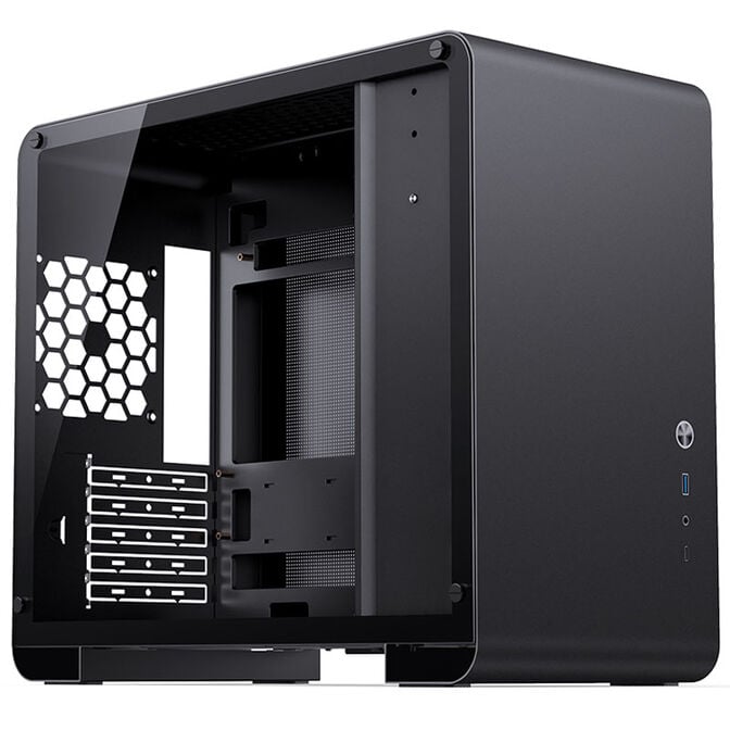 Jonsbo U4 Mini Micro-ATX-Geh&auml;use, Tempered Glass - schwarz image number 0