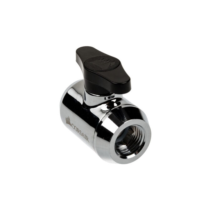 Corsair Hydro X Series XF Ball Valve - chrome image number 0