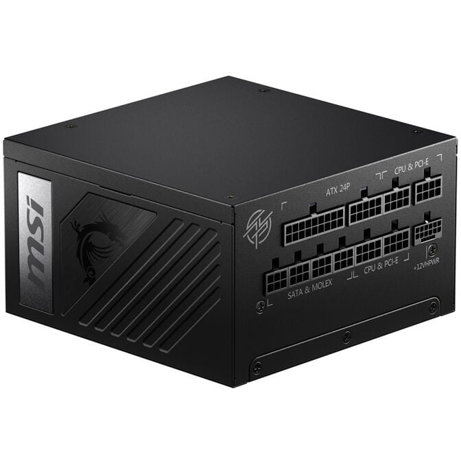 MSI MPG A1000G PCIe5 Netzteil, 80 PLUS Gold, vollmodular, PCIe 5.0 - 1000 Watt image number 3