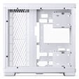 Jonsbo TK-4 Case, Midi Tower, ATX, Tempered Glass - White image number null
