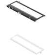 HAVN HS 420 Fan Brackets for 360 mm Radiators - white image number null