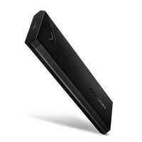 AXAGON EEM2-UB2 M.2 Gehäuse, NVMe, USB-C 3.1, 10 Gbit/s - schwarz