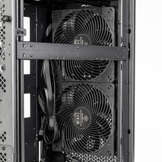 SilverStone ALTA D1 Server-Geh&auml;use, Big-Tower, SSI-EEB - schwarz image number 9