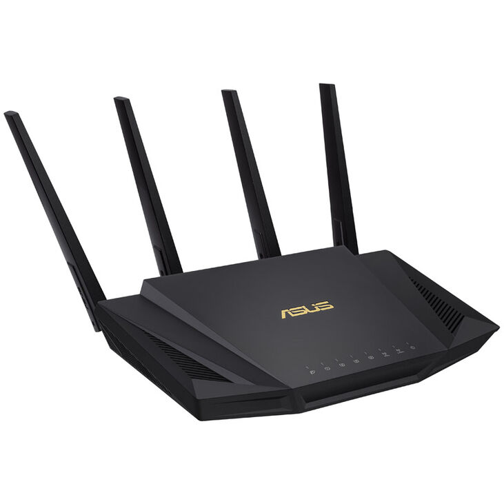 ASUS RT-AX58U WLAN-Router, Gigabit Ethernet, Dual-Band image number 0