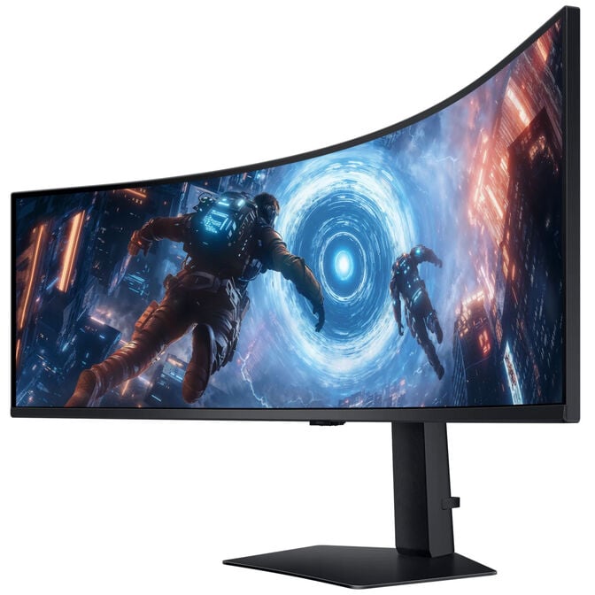 Samsung Odyssey G9 G91F, 49-inch Gaming Monitor, 144 Hz, VA, G-SYNC Compatible image number 3