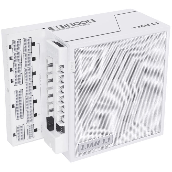 Lian Li EDGE GOLD 1200 80 PLUS Gold Netzteil, PCIe 5.1, ATX 3.1 - 1200 Watt, wei&szlig;, inkl. USB-Hub image number 0
