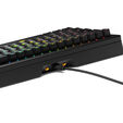Glorious GMMK 3 65% Custom Gaming Keyboard - Pre-Built, ISO (DE), Fox Switches, Black image number null