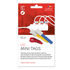 LABEL THE CABLE Mini Velcro Ties 10 Pack - mixed colours image number null
