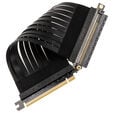 Akasa Riser Black X2, Premium PCIe 3.0 x 16 Riser Kabel, 20cm - schwarz image number null