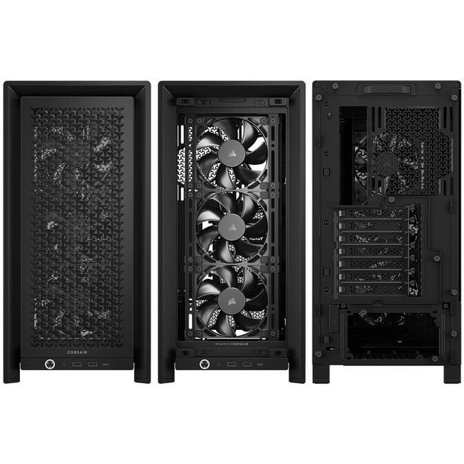 Corsair Frame 4000D RS PC-Geh&auml;use, Midi-Tower, E-ATX, Tempered Glass - schwarz image number 7