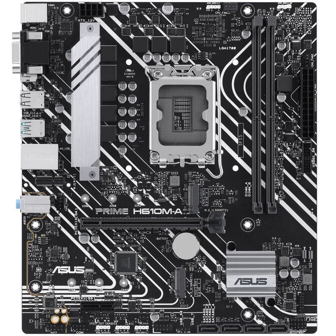 ASUS Prime H610M-A-CSM, Intel H610 motherboard - Socket 1700, DDR5 image number 2