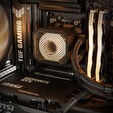 KingForge Gaming-PC Platin, AMD Ryzen 7 7800X3D, RTX 5070 Ti, Phanteks Eclipse G400A &ndash; Fertig-PC mit Windows image number null