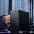 Jonsbo UMX6S E-ATX Midi-Tower, Tempered Glass - schwarz image number null