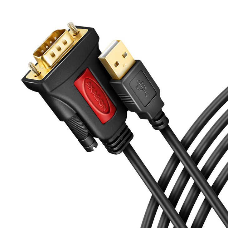AXAGON ADS-1PSN Adapterkabel, RS-232 COM Port auf USB 2.0 - PL2303GT-Chip image number 0