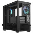 Fractal Design Pop Mini Air RGB Clear Tint Micro-ATX-Geh&auml;use, Tempered Glass - schwarz image number null