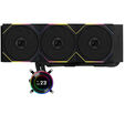Lian Li LANCOOL 216 PC Case Bundle + HYDROSHIFT II LCD-C 360TL AiO - black image number null