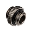 Alphacool ES Dual Adapter, Plug-in, G1/4 Female to G1/4 Female - Black image number null