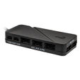 Aerocool Saturn 12F Pro ARGB LED L&uuml;fter, 3er-Pack inkl. Controller - 120mm image number null