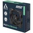 ARCTIC P12 Pro Fan, PWM - 120mm, black image number null