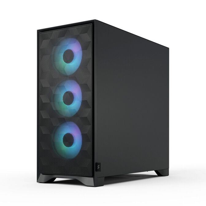 Fractal Design Pop 2 Air TG RGB PC-Geh&auml;use, Midi-Tower, ATX, Tempered Glass - inklusive 3x 120-RGB-mm-L&uuml;fter, schwarz image number 2