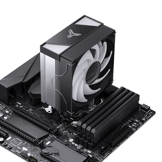 Jonsbo CR-1000 V2 PRO RGB CPU-K&uuml;hler, 120mm - schwarz image number 9