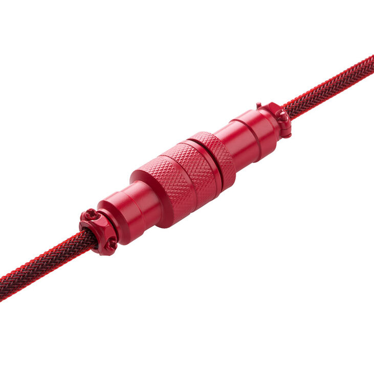 CableMod PRO Coiled Keyboard Cable USB-C zu USB Typ A, Republic Red - 150cm image number 3