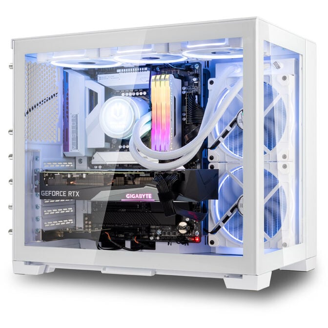 Gaming PC Aerobee II - White Edition - Intel Core Ultra 5 245KF, NVIDIA GeForce RTX 5060 image number 1