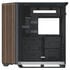 APNX V1 PC Case, Mid Tower, ATX, Tempered Glass – Wood, Black/White image number null