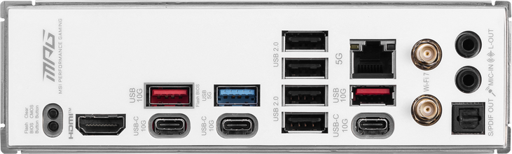 MSI MPG B850 Edge TI WiFi Motherboard, socket AM5, AMD B850, ATX, DDR5 image number 6