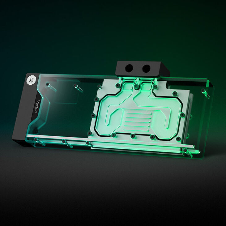 EK Water Blocks EK-Quantum Vector² XC3 RTX 3080/90 ABP Set D-RGB - Nickel + Acrylic image number 3