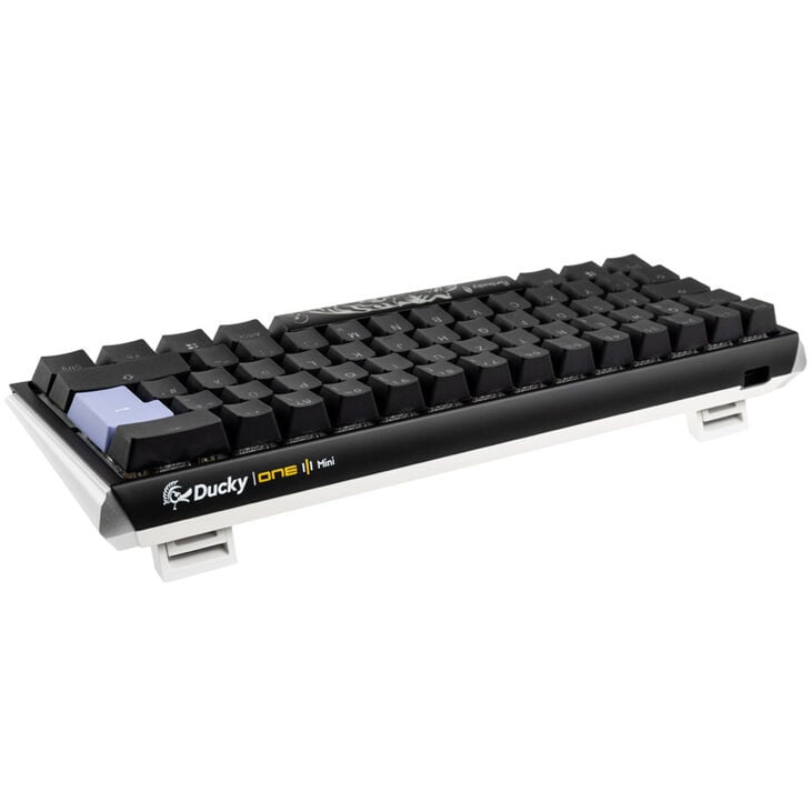 Ducky One 3 Classic Black/White Mini Gaming Tastatur, RGB LED - MX-Black image number 2