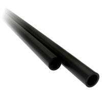 XSPC PETG Tube 14/10mm 2er Pack - 500mm, Satin-Schwarz