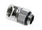 Bitspower Adapter 45 Grad G1/4 Zoll AG auf G1/4 Zoll IG - drehbar, silber gl&auml;nzend