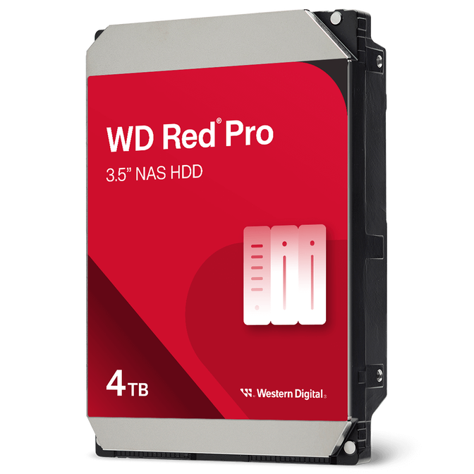 Western Digital Red Pro, SATA 6G, 7.200 U/min, 3,5 Zoll - 4 TB image number 0