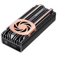 Graugear Externes USB 4.0-Aluminiumgehäuse mit Lüfter