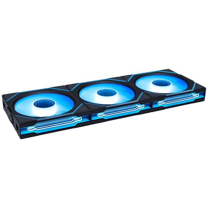 Lian Li UNI FAN SL-INF Wireless L&uuml;fter, ARGB, PWM - 3er-Pack, mit Controller, 120mm, schwarz image number 1