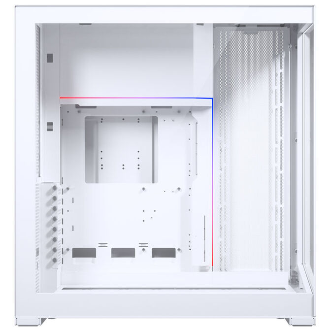 PHANTEKS NV Series NV9 E-ATX case, Tempered Glass, ARGB - matte white & M25 Gen2 PWM D-RGB fan 3-pack - Reverse Blade, 140mm, white + DRGB kit image number 6