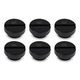Alphacool Eiszapfen Verschlussschraube G1/4, schwarz -6er Pack image number null