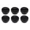 Alphacool Eiszapfen Verschlussschraube G1/4, schwarz -6er Pack