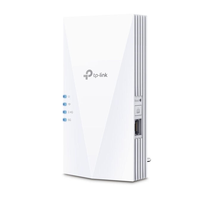TP-Link RE3000X Wi-Fi Repeater, Wi-Fi 6 Dual-Band, AX3000 - white image number 0