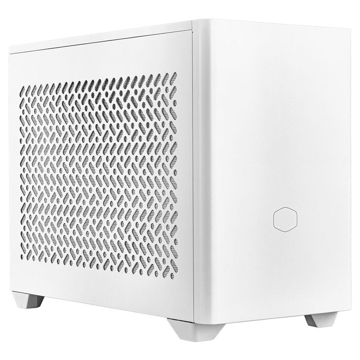 Cooler Master MasterBox NR200P V2 Mini-ITX Gehäuse, Tempered Glass - weiß image number 6